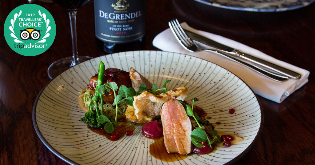 De Grendel Restaurant is a Top 10 Travellers’ Choice for Fine Dining in Africa