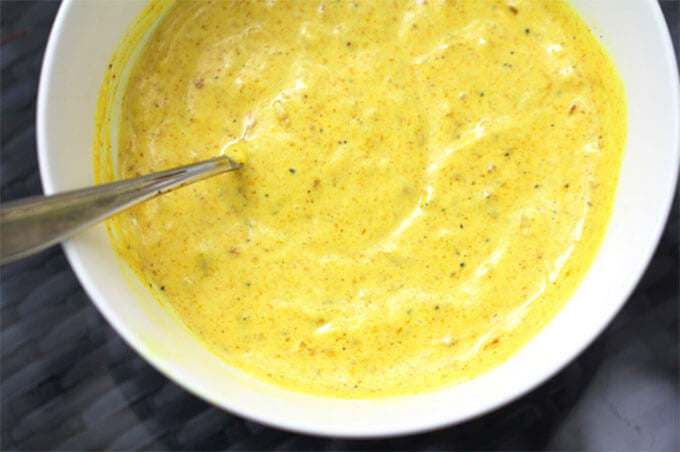 Curried Mayonnaise Dressing