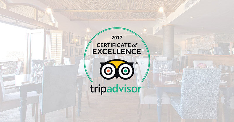 De Grendel Restaurant is a TripAdvisor Favourite!