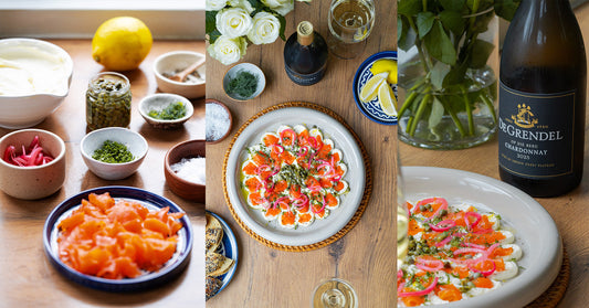 Smoked Salmon & Cream Cheese Sharing Plate