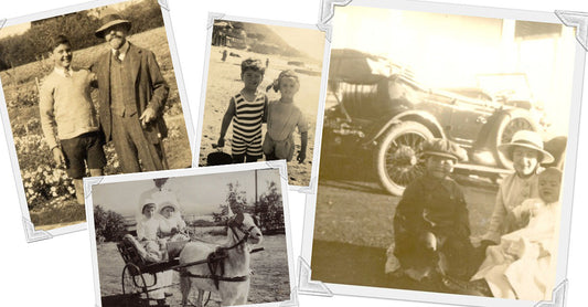 4 Intimate Photographs from the De Grendel Family Album