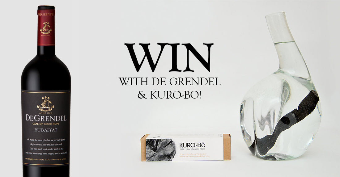 Buy De Grendel Rubaiyat & WIN a KURO-Bō Natural Water Filter Set