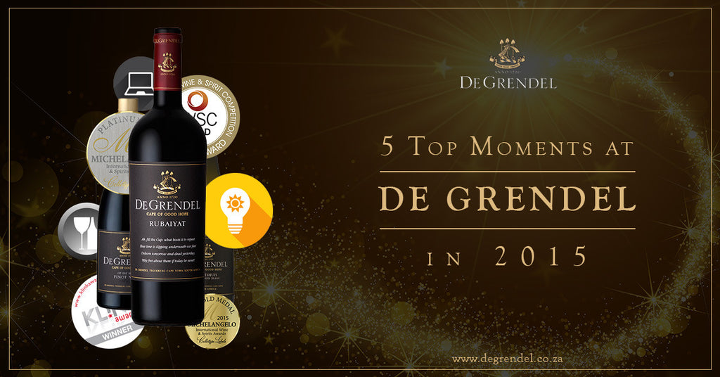 5 Top Moments at De Grendel in 2015
