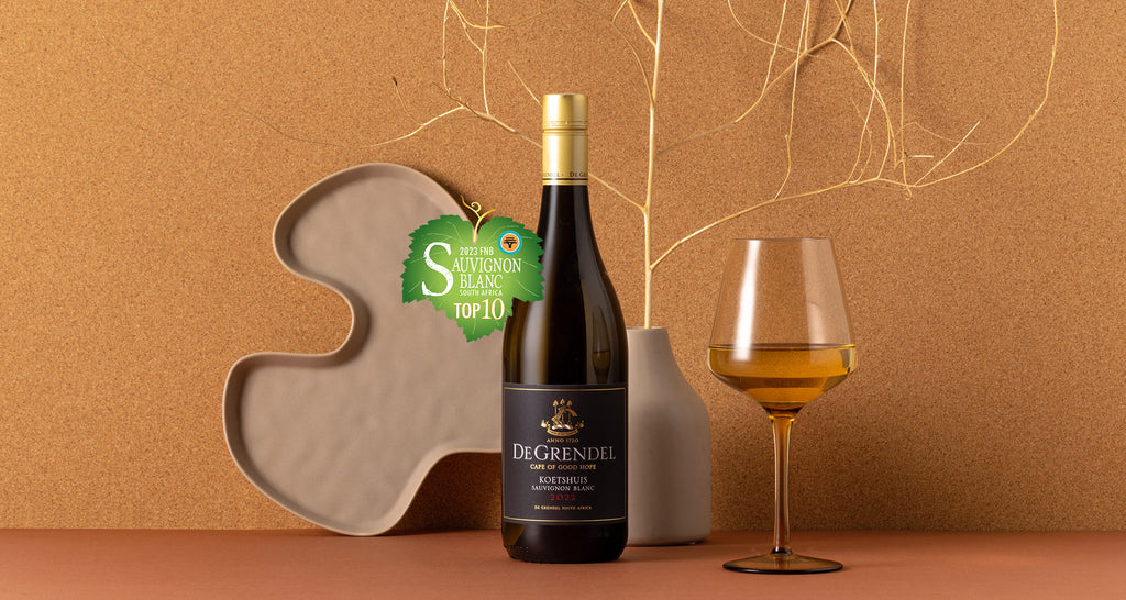 De Grendel Koetshuis Sauvignon Blanc 2022 Scoops FNB Sauvignon Blanc SA Top 10 Award
